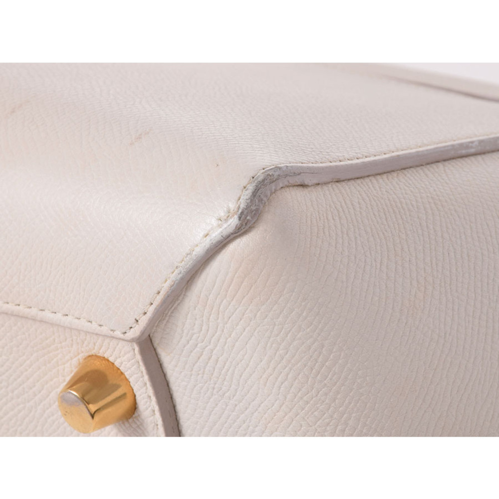 Celine white leather belt bag - Picture 7 of 11